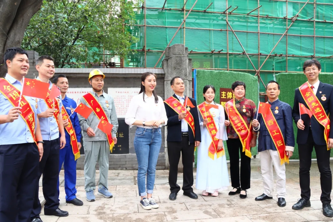 廣西慶“五一”特別節(jié)目拍攝現(xiàn)場(chǎng)，很燃！