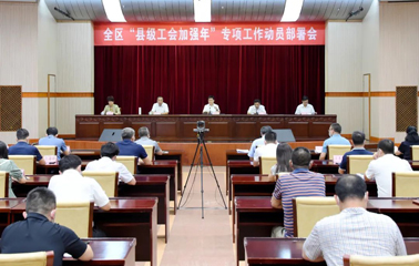 自治區(qū)總工會召開全區(qū)“縣級工會加強年”專項工作動員部署會