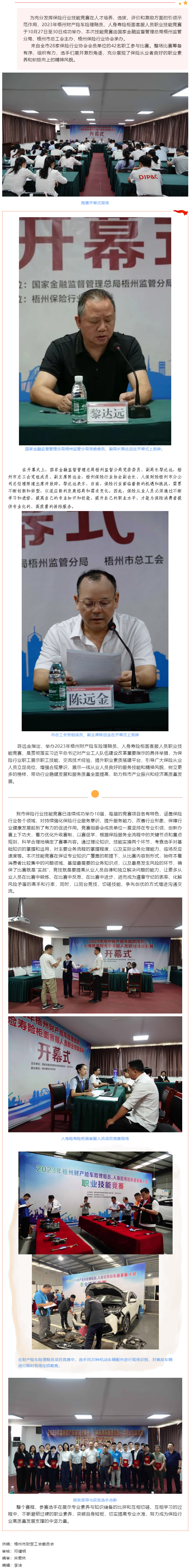 技能競賽促提升 保險(xiǎn)服務(wù)展風(fēng)采——2023年梧州財(cái)產(chǎn)險(xiǎn)車險(xiǎn)理賠員、人身壽險(xiǎn)柜面客服人員職業(yè)技能競賽成.png