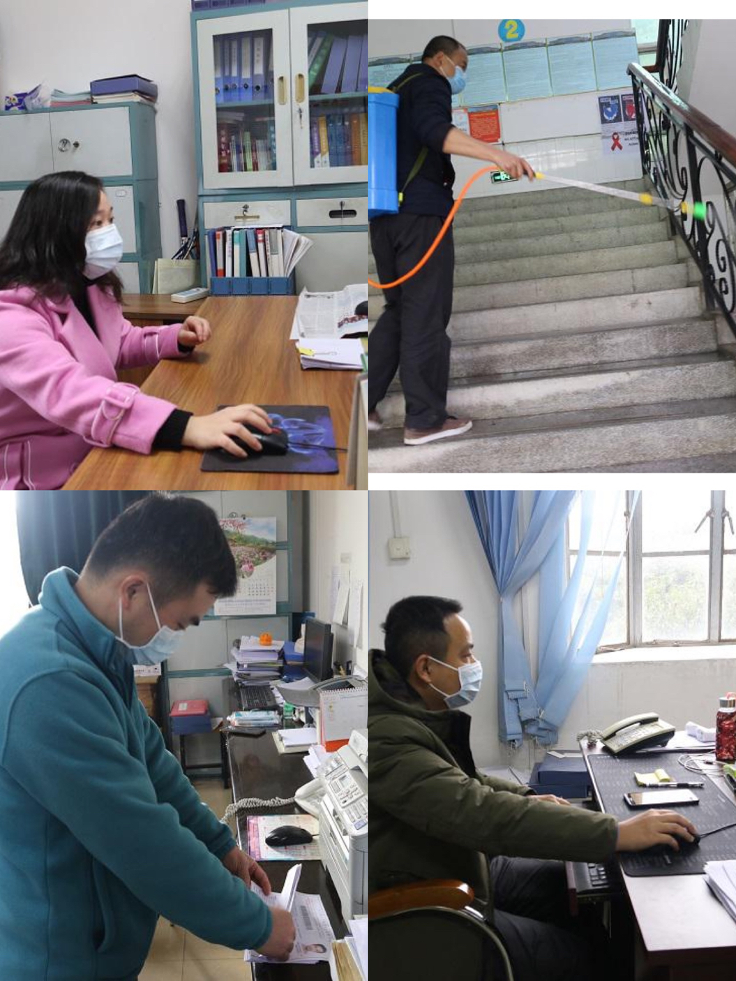 在戰(zhàn)“疫”場上，活躍著一群工會骨干