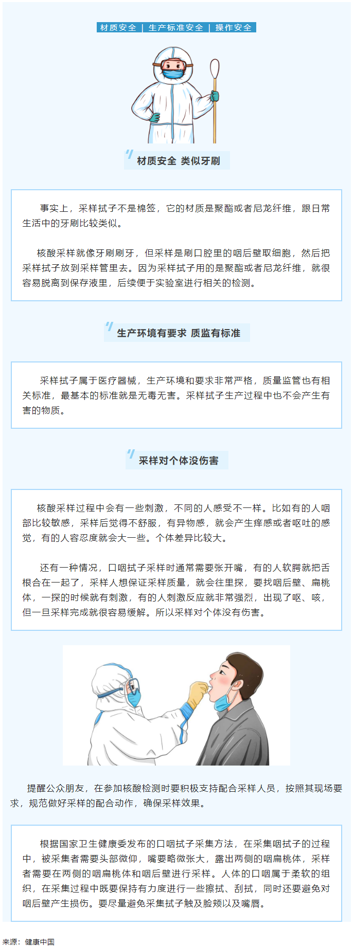 健康科普 _ 核酸采樣的&ldquo;棉簽&rdquo;安全嗎？當(dāng)然安全！.png