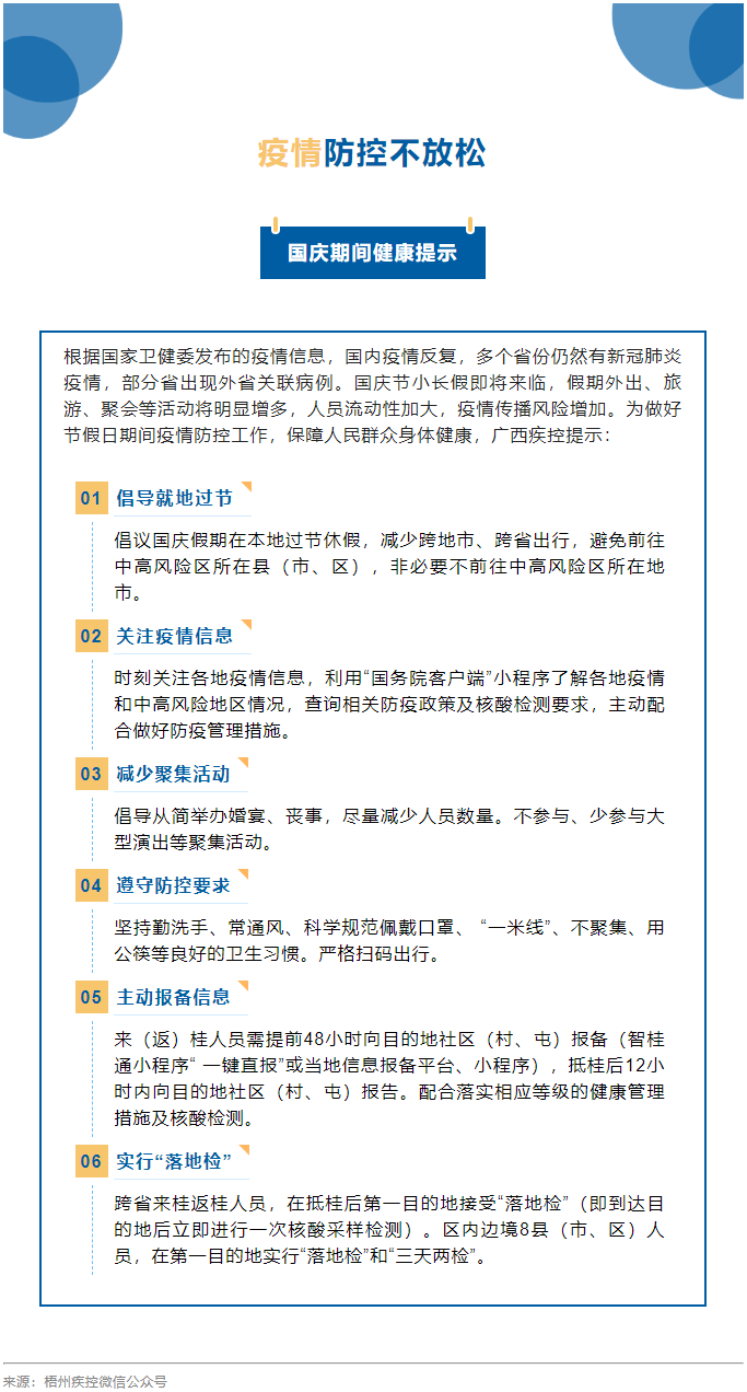 【疫情防控】國慶節(jié)疫情防控不放松，廣西疾控發(fā)布提示.png