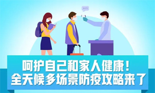 收好！全天候多場景防疫攻略來了